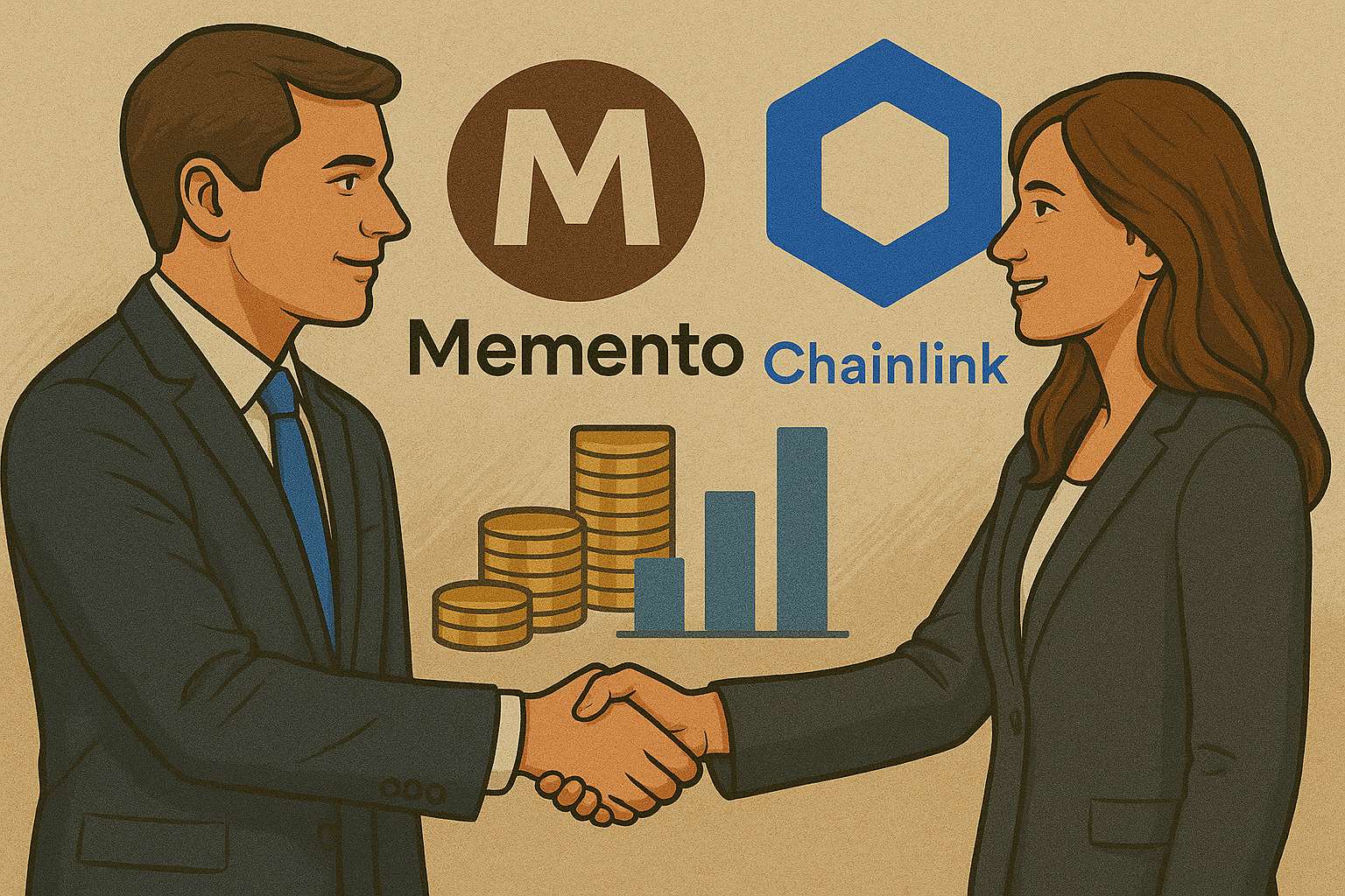 Memento en Chainlink starten samenwerking voor fondsen