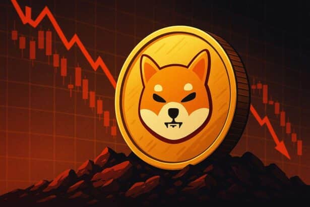 Shiba Inu zakt hard na flash crash, SHIB koers onder druk