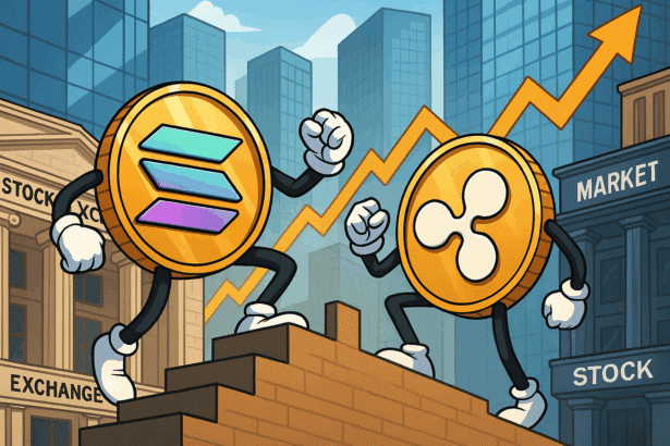 XRP en SOL breken records