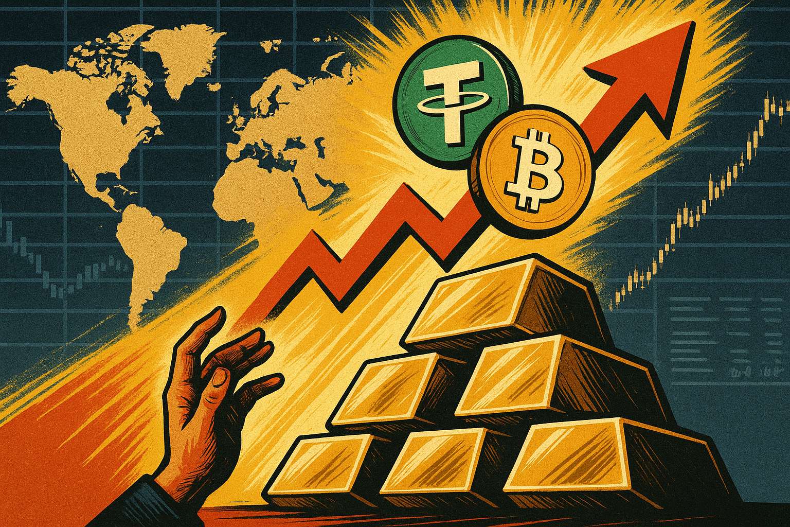 Tom Lee: Stablecoins drijven goudprijs naar recordhoogte