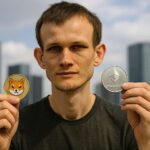 Vitalik Buterin verkoopt gratis memecoins voor Ethereum