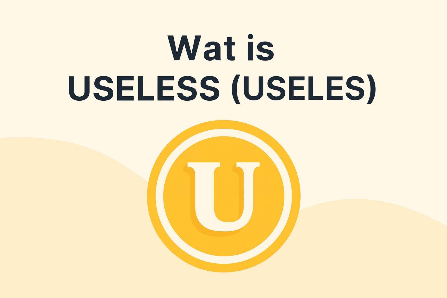 Wat is Useless Coin (USELESS)?