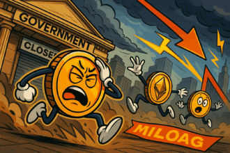 bitcoin daalt onder 90k