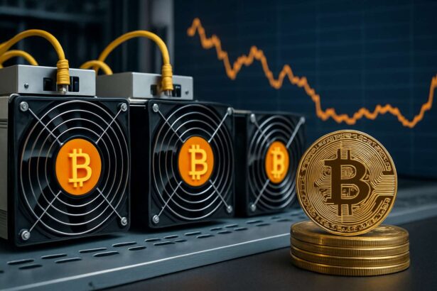 Lagere Bitcoin-kostprijs zet miners in beweging