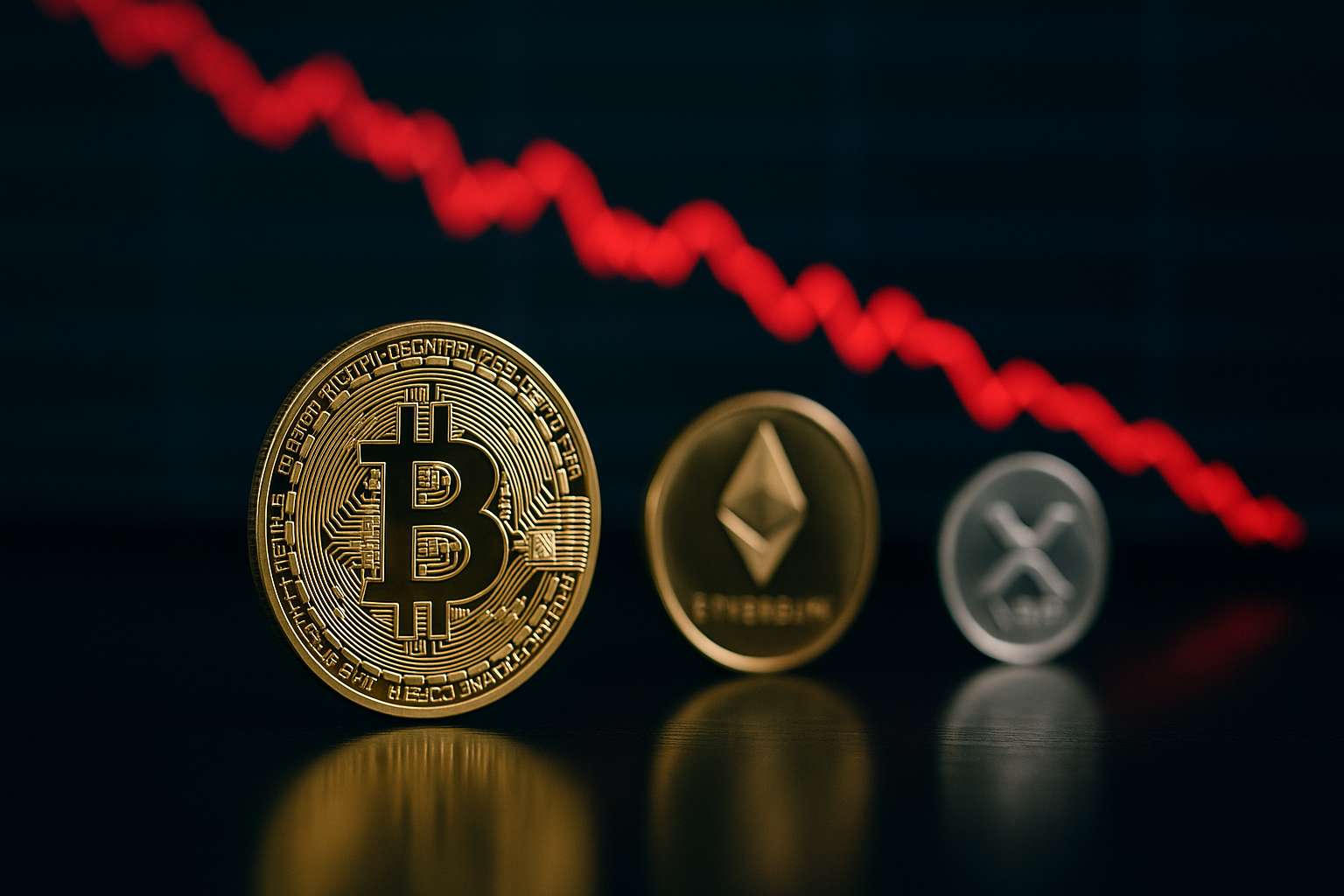 Bitcoin koers zakt onder $102.000 – Ethereum en XRP blijven zwak