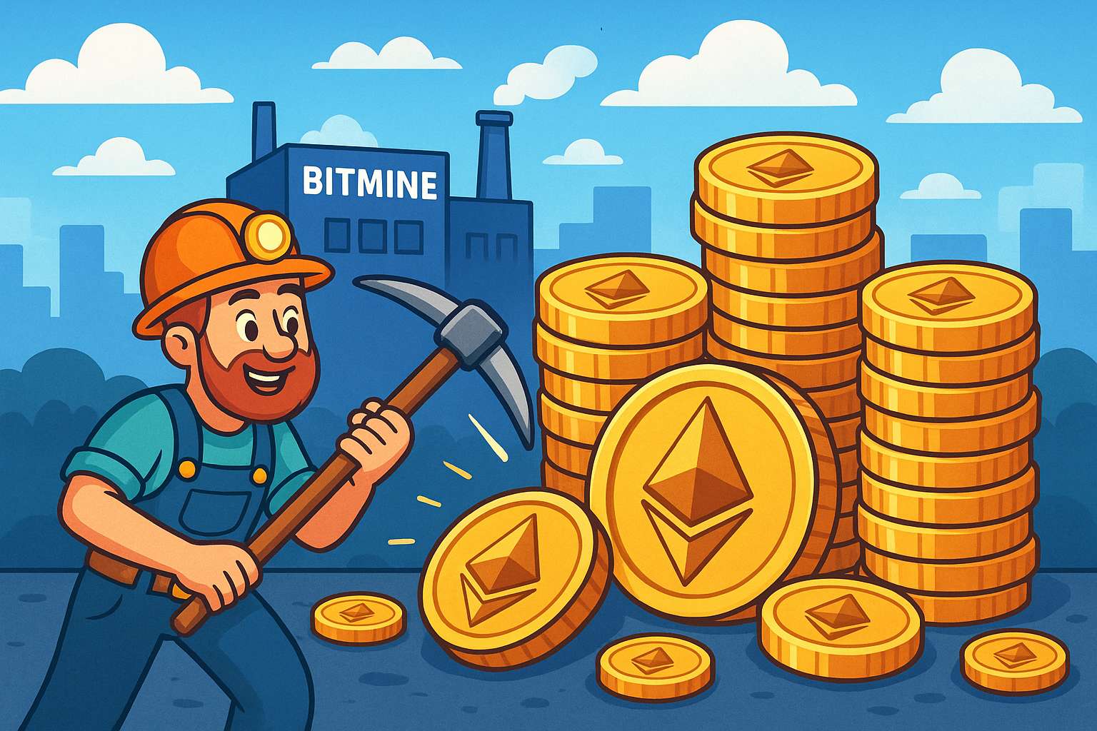 BitMine vergroot Ethereum-voorraad naar 3,5 miljoen tokens