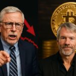 BTC-crash in zicht? Peter Brandt slaat alarm, Saylor blijft uitbreiden