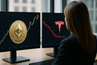 Cathie Wood dumpt Tesla en zet zwaar in op Ethereum