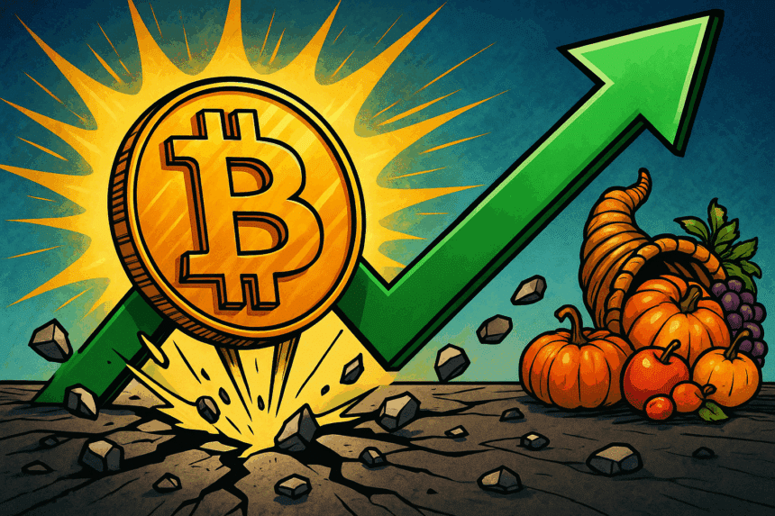 crypto herstelt voor thanksgiving