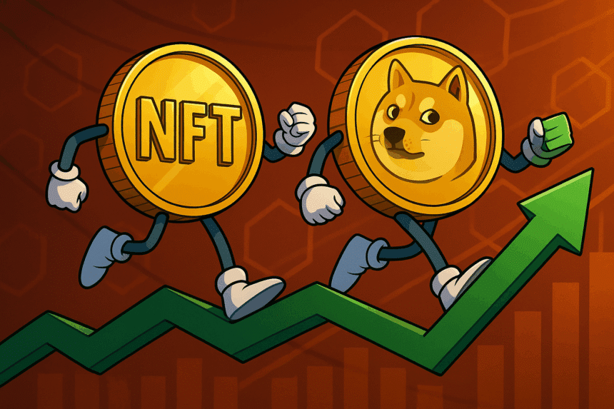 nft en memecoin markt trekt aan