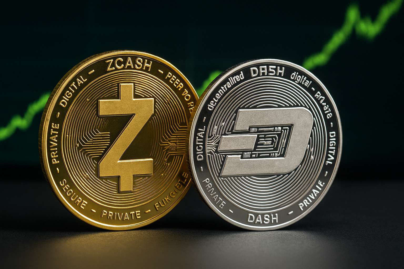 Privacy coins exploderen: Zcash en Dash stijgen hard