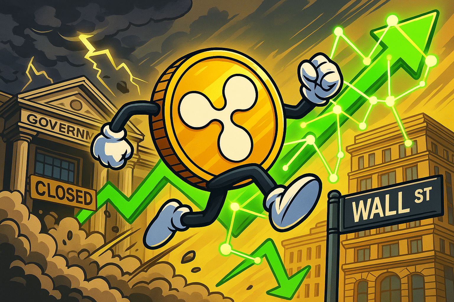 ripple naar wall street