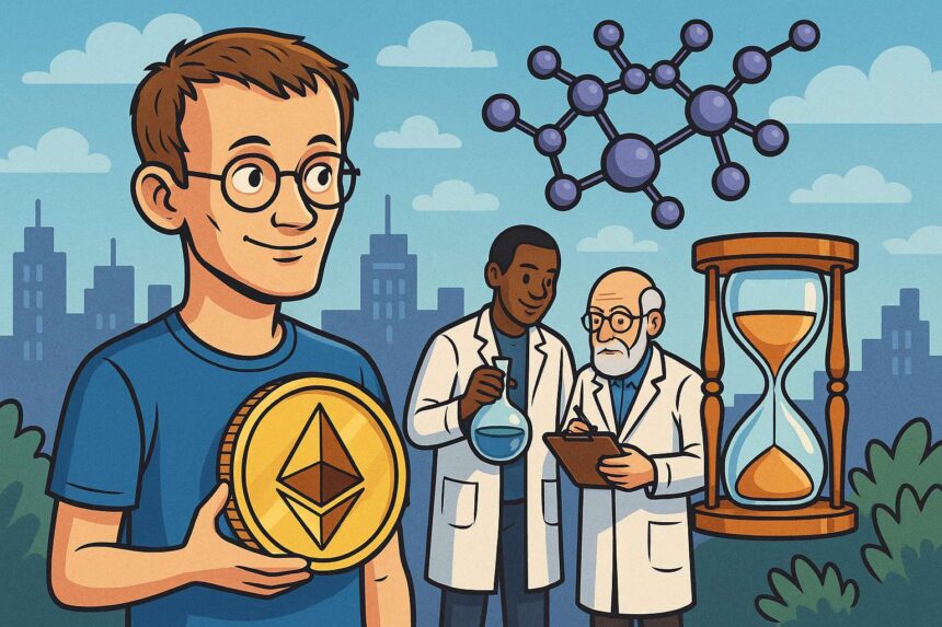 Ethereum’s Vitalik Buterin ziet rol voor crypto in anti-aging