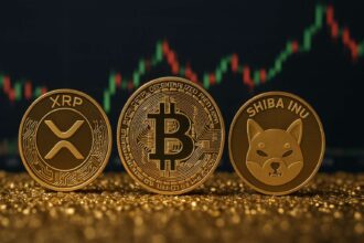 XRP en Bitcoin stijgen fors terwijl Shiba Inu blijft stabiliseren