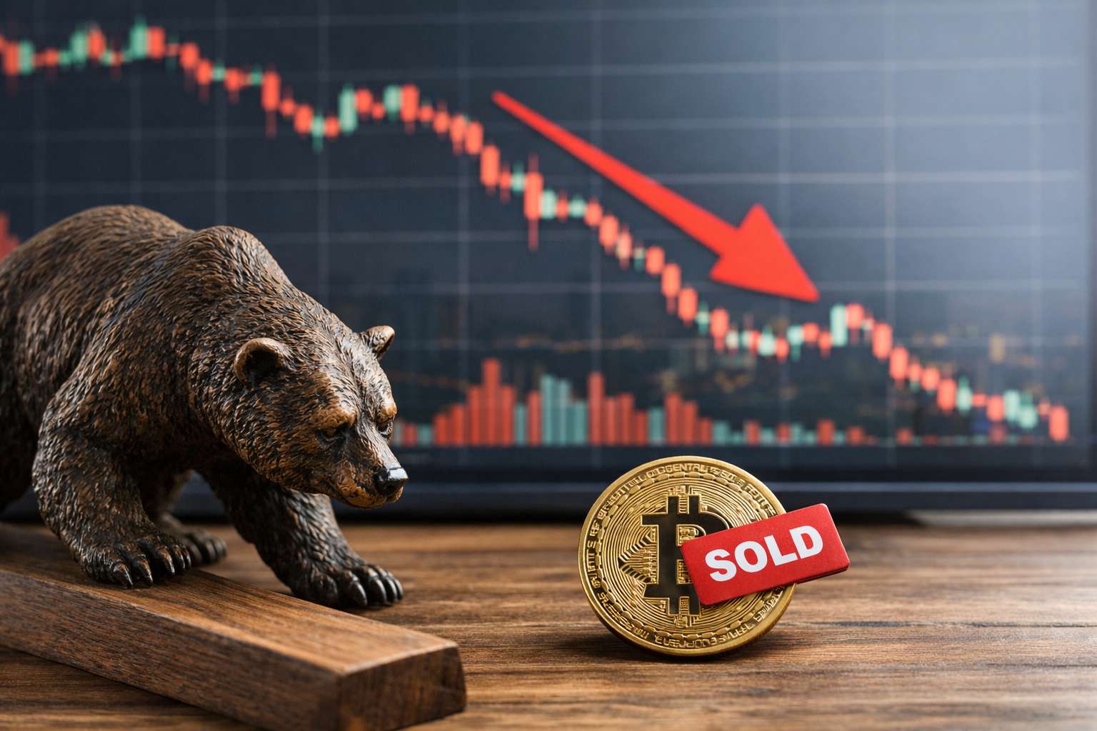 Bitcoin koers op niveau van het einde van de bear market