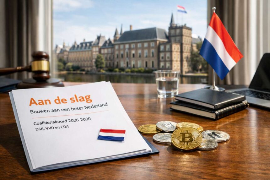 Nieuw coalitieakkoord laat crypto buiten beschouwing