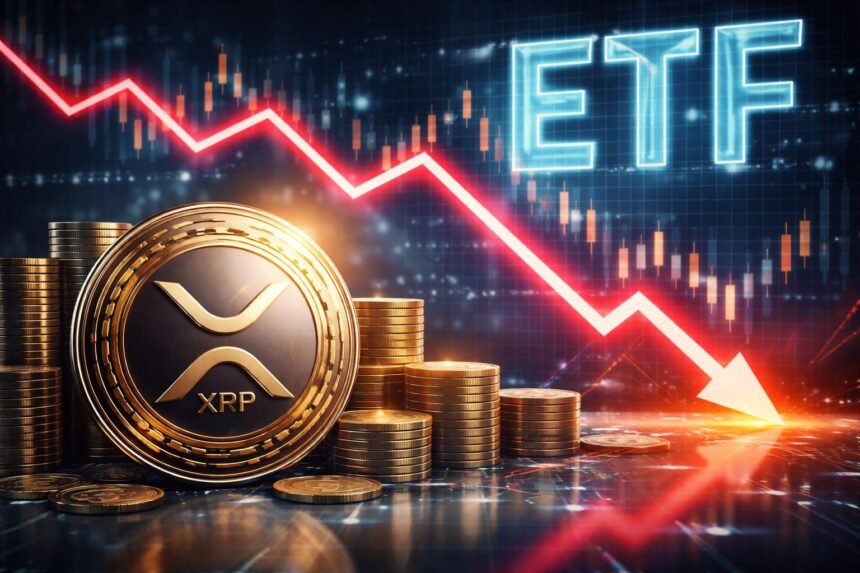 XRP onder druk na recorduitstroom uit spot-ETF’s