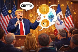 Wat Trump in Iowa zei over crypto tijdens besloten bijeenkomst