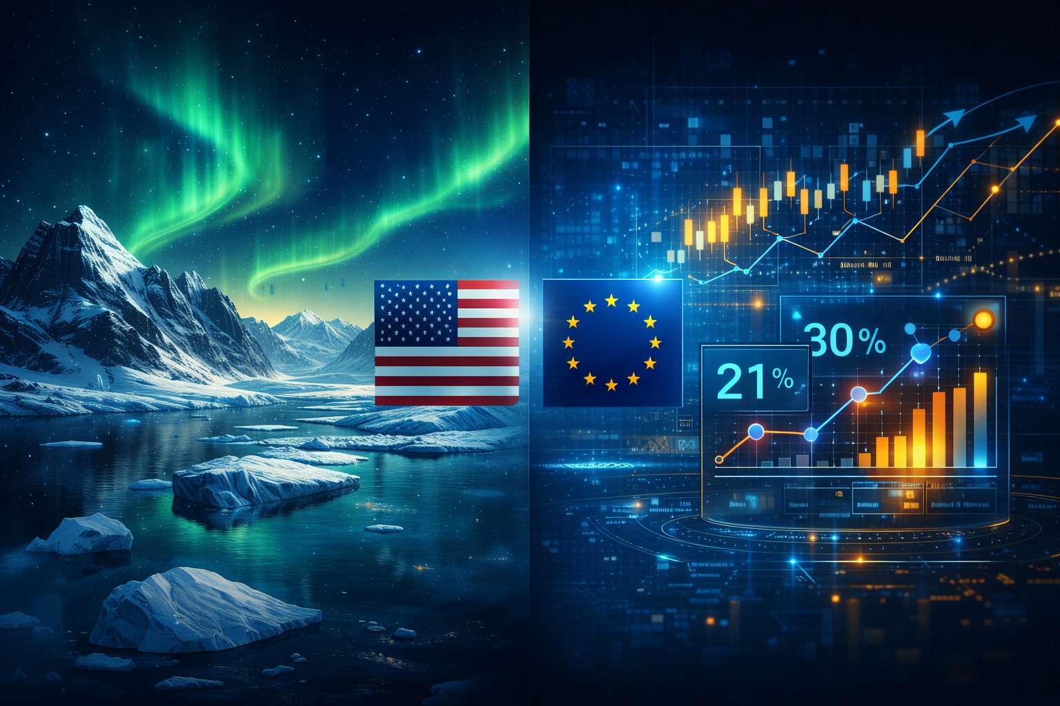 Trump Tarieven: Crypto markten gokken op Groenland deal