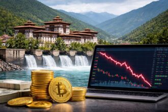 Bhutan verkoopt Bitcoin tijdens koersdip