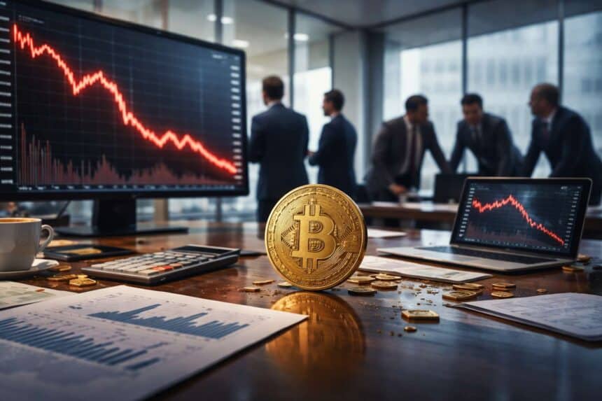 Bitcoin zakt verder weg, verlies bij Strategy loopt op