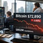 Bitcoin koers zakt naar laagste niveau sinds november 2024