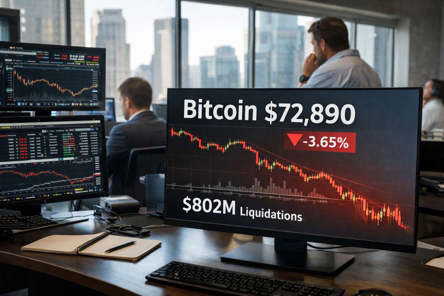 Bitcoin koers zakt naar laagste niveau sinds november 2024