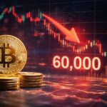 Dreigt Bitcoin onder 60.000 dollar te zakken?