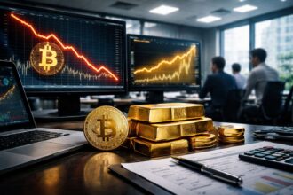 Bitcoin verliest van goud: analisten waarschuwen