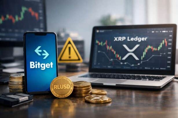 Bitget stopt plots RLUSD opnames op XRP Ledger