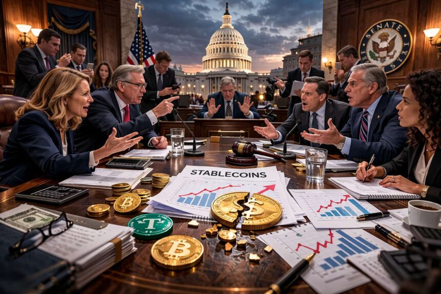 Senaat schuift CLARITY Act door na renteconflict