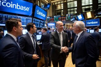 Coinbase botst met Wall Street: vijf banken kiezen kant