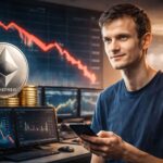 Ethereum-oprichter Vitalik verkoopt ETH bij dalende koers