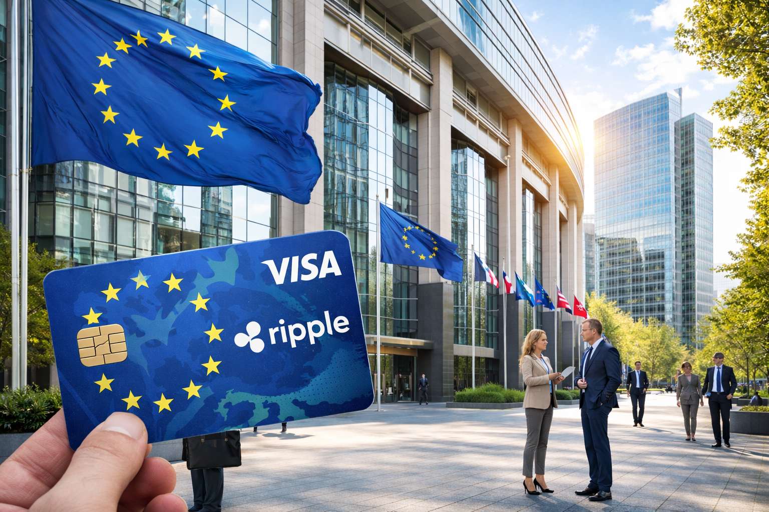 Ripple EMI-licentie Europa binnen: vrij spel voor EU-betalingen