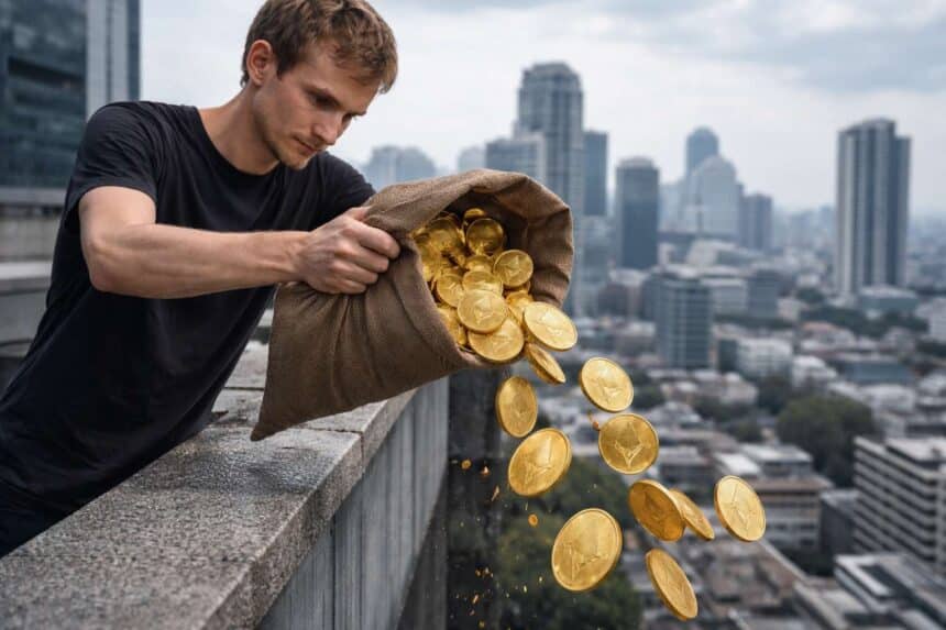 Vitalik Buterin verkoopt opnieuw Ethereum voor $35 miljoen