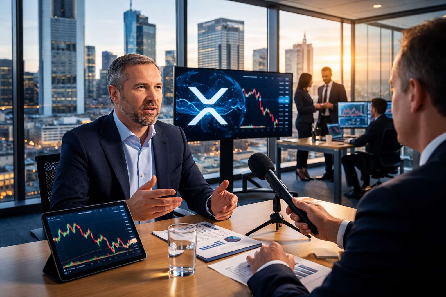 Ripple-CEO: XRP beste presterende crypto in dip