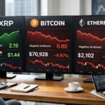 Santiment: XRP-traders optimistisch, sfeer BTC en ETH slaat om