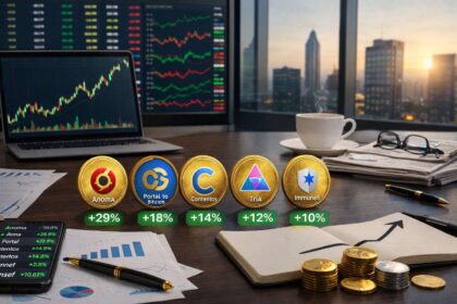 Beste crypto vandaag 19 maart 2026: Top 10 grootste stijgers