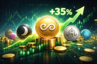 Beste crypto vandaag 24 maart 2026: Peaq knalt 35% omhoog