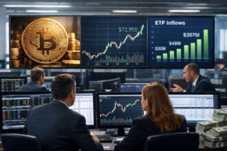 Kapitaalinstroom bij Bitcoin ETF’s loopt op tot $462 miljoen