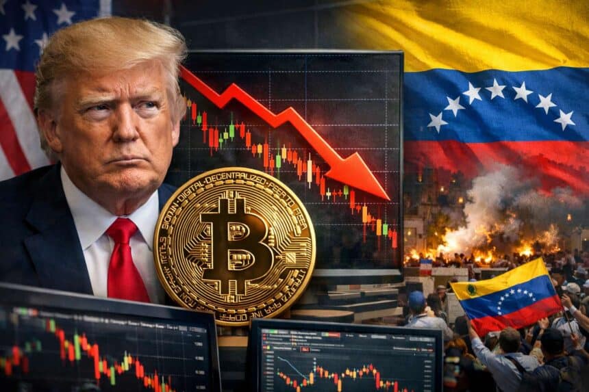 Bitcoin koers daalt na Trump-opmerking over Venezuela