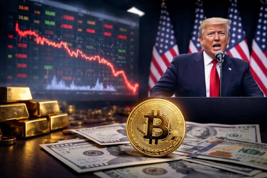 Bitcoin onder 67.000 dollar na harde woorden Trump