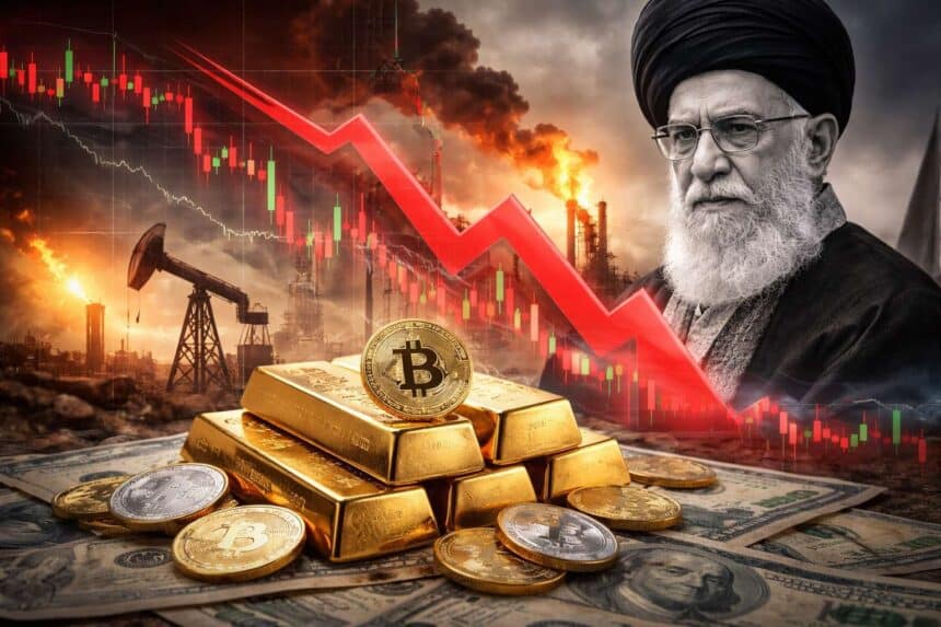 Dood Khamenei drukt crypto koersen, goud profiteert