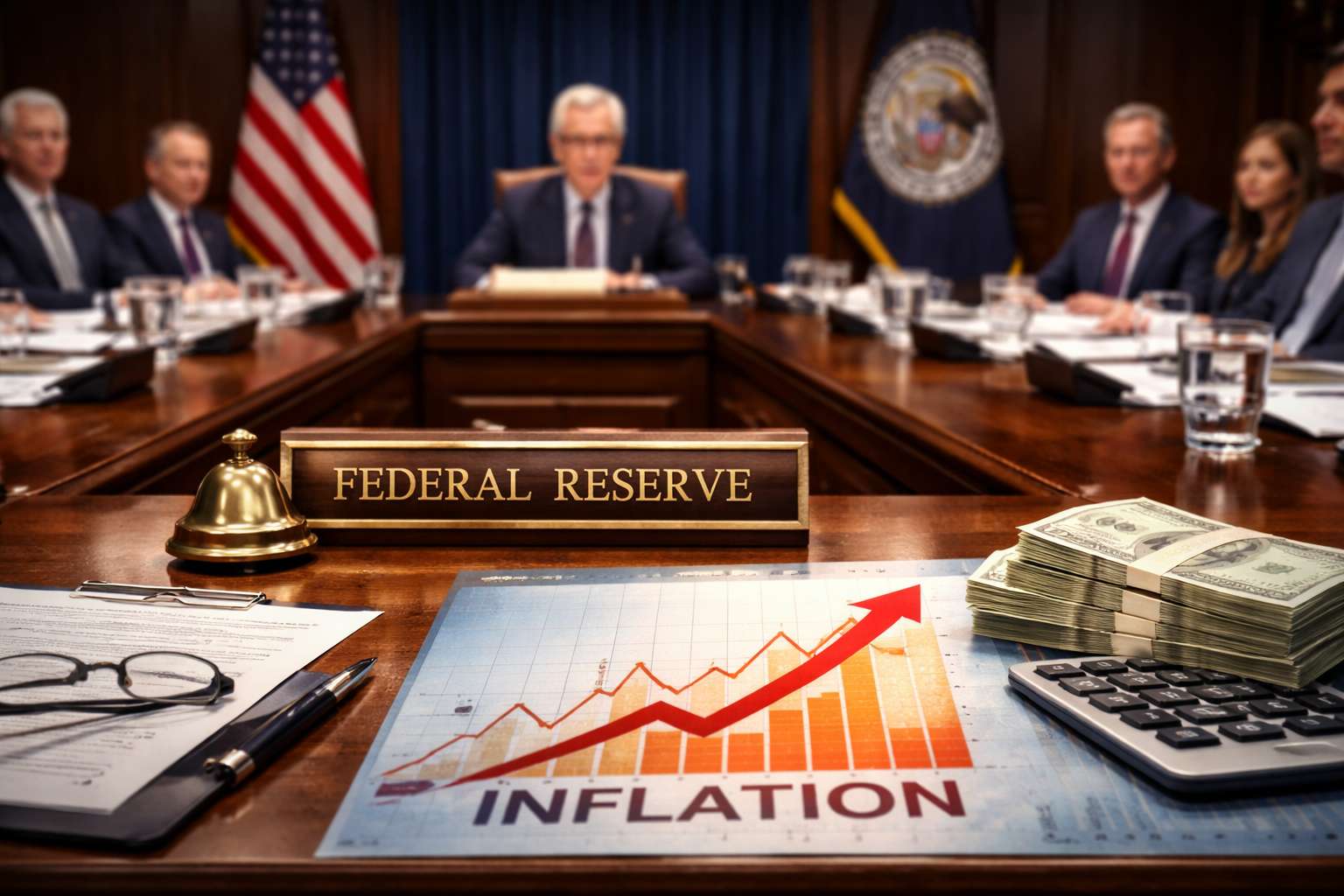 Fed laat rente staan na FOMC, inflatie loopt verder op