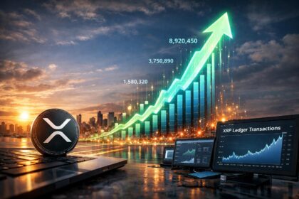 Gigantische stijging XRP Ledger: transacties schieten omhoog