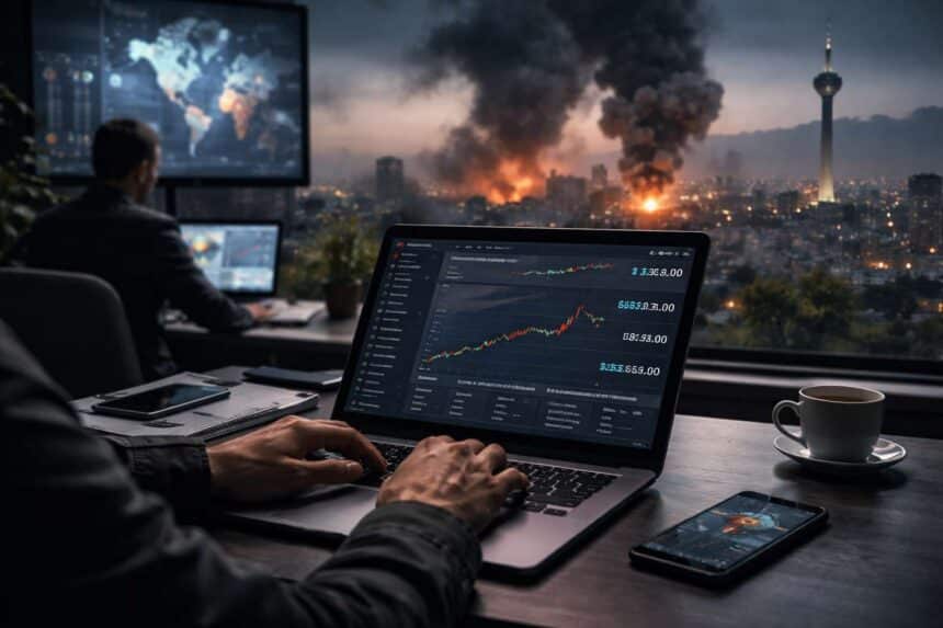 Na luchtaanval in Iran stijgen crypto-opnames bij Nobitex