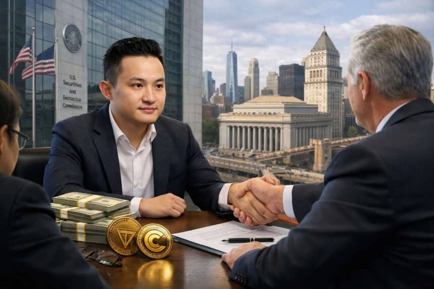 Justin Sun treft schikking met SEC en betaalt $10 miljoen boete