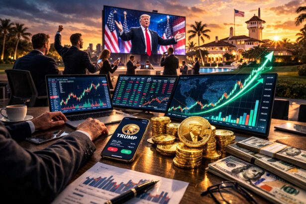 Miljoenen naar TRUMP-memecoin na gala-aankondiging Trump