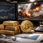Peter Schiff waarschuwt: Bitcoin kan dalen, goud stijgt door oorlog