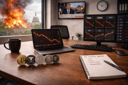 Populairste crypto vandaag 26 maart 2026: weinig handel